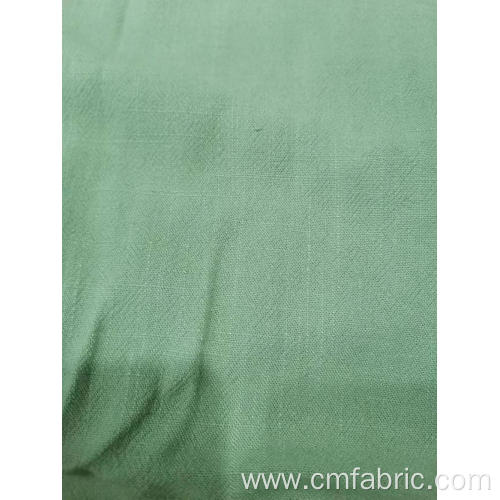 LINEN RAYON SLUB SANDWASHED DYED FABRIC